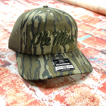 Script Ole Miss Puff Bottomland Hat