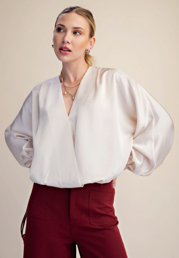 Stunning Satin Blouse