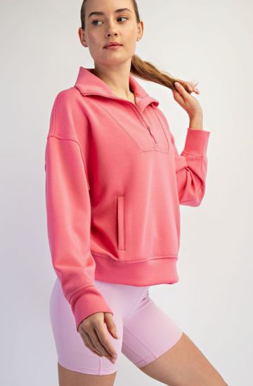 Buttery Soft Half-Zip Pullover