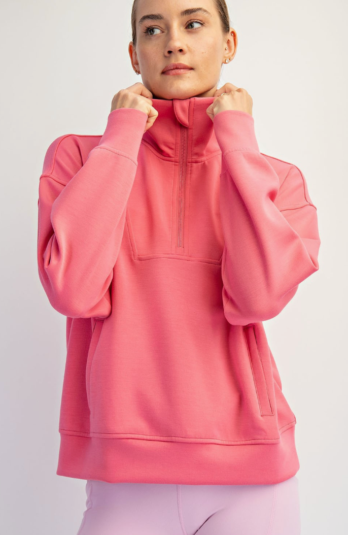 Buttery Soft Half-Zip Pullover