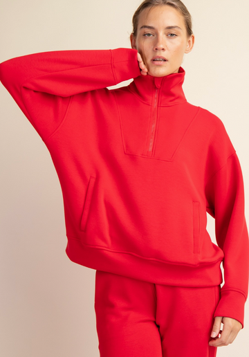 Buttery Soft Half-Zip Pullover