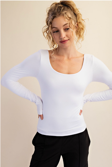 Butter Soft Round Neck Top
