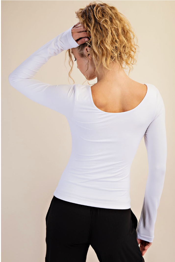 Butter Soft Round Neck Top