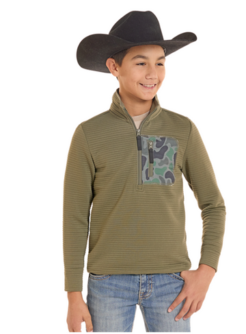 Boy's 1/4 Zip Pullover