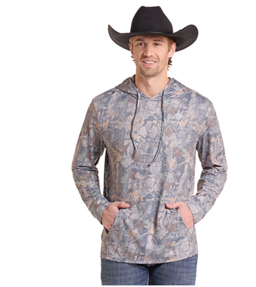 Camo Printed Performance Hoodie