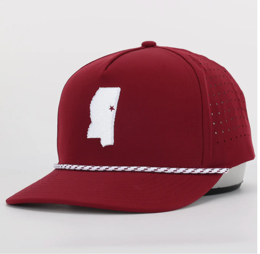 Starkville, Ms Embroidered State Hat