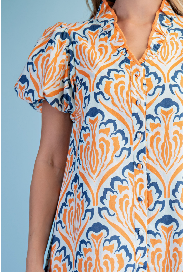 Beautiful Printed Dress
