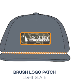 Brush Logo Patch Perf LP Rope Hat