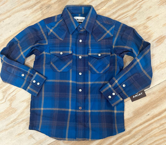 Ariat Boys Harland Retro L/S Shirt