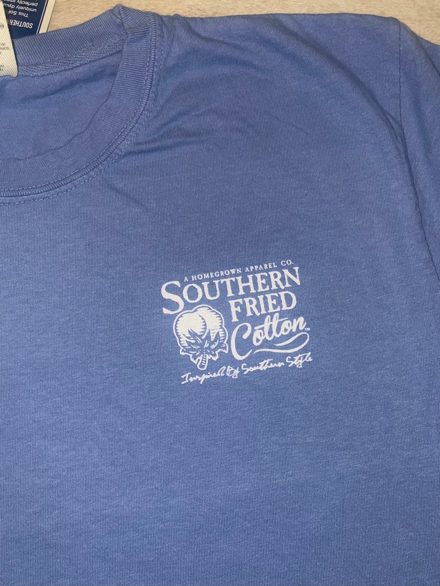 Southern Fried Cotton "Pups and Flags" S/S