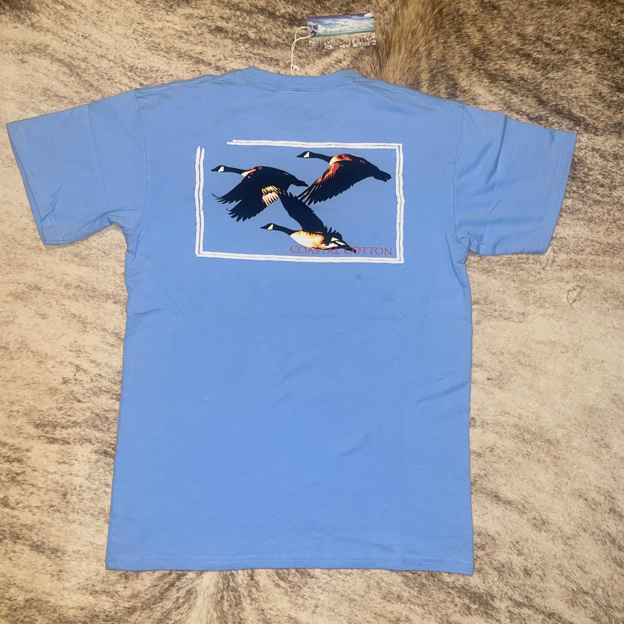 Coastal Cotton " Geese" S/S