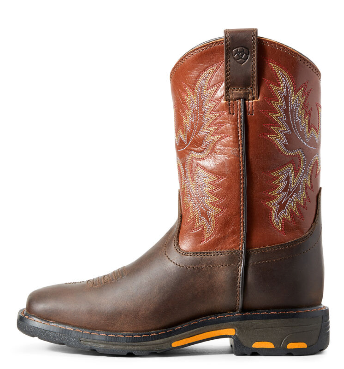 Ariat - 10007837 - WorkHog Wide Square Toe Boot - Dark Earth