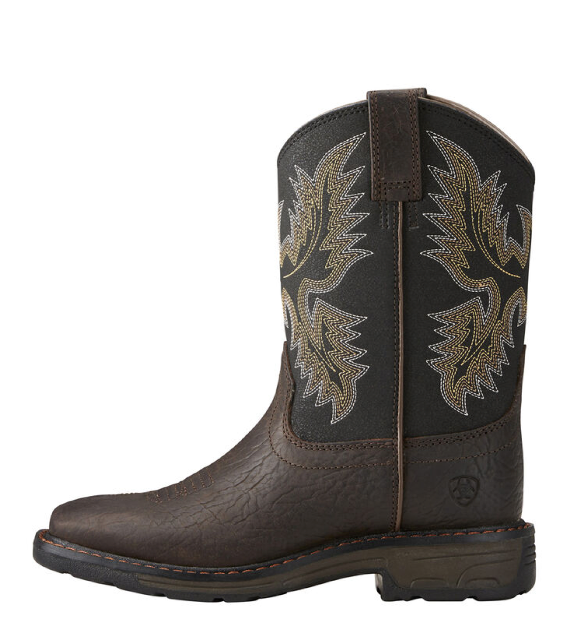 Ariat - WorkHog Square Toe Cowboy Boots - Brown/Black - #10021452