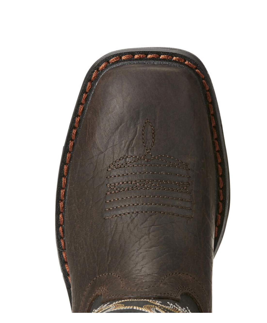 Ariat - WorkHog Square Toe Cowboy Boots - Brown/Black - #10021452