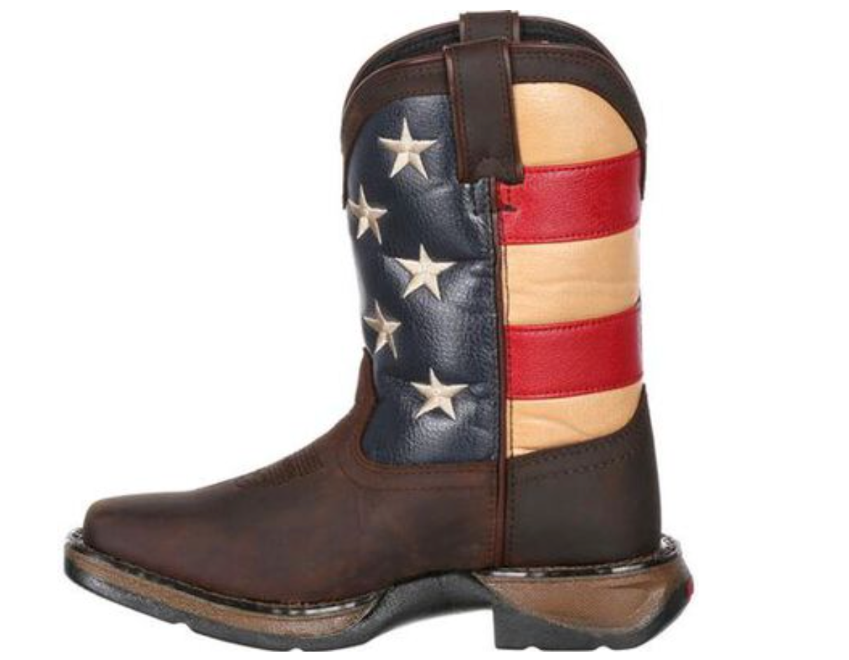 Durango Lil Rebel™  Little Kids Flag Western Boot - #DBT0159