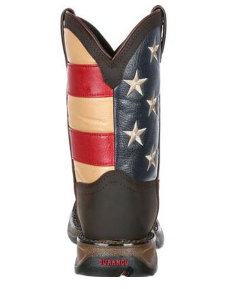 Durango Lil Rebel™  Little Kids Flag Western Boot - #DBT0159