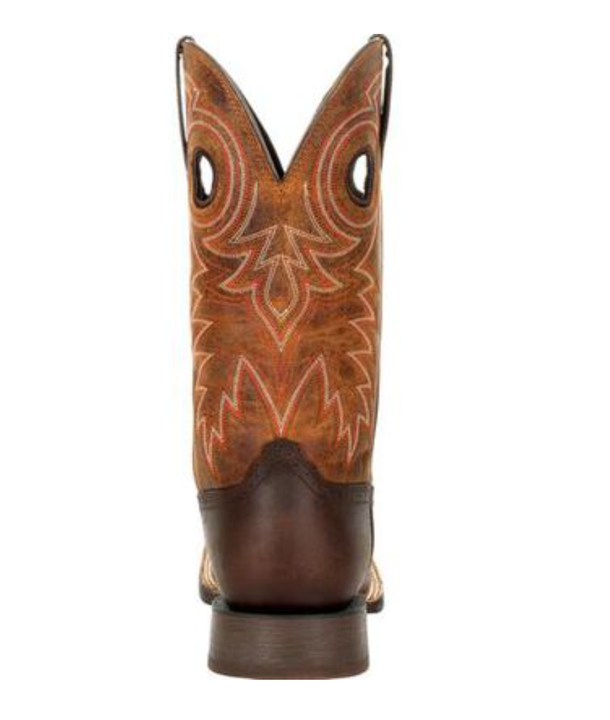 Rocky - Dakota Ridge Western Boot - Chocolate/Burnt Orange - #RKW0312