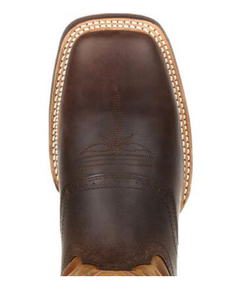 Rocky - Dakota Ridge Western Boot - Chocolate/Burnt Orange - #RKW0312