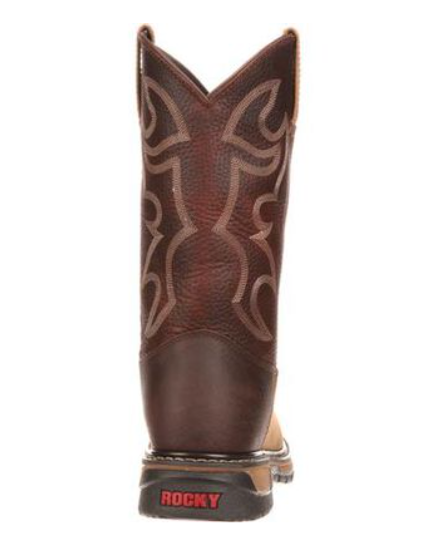Rocky - Original Ride Branson Roper Steel Toe Western Boot - #FQ0006732