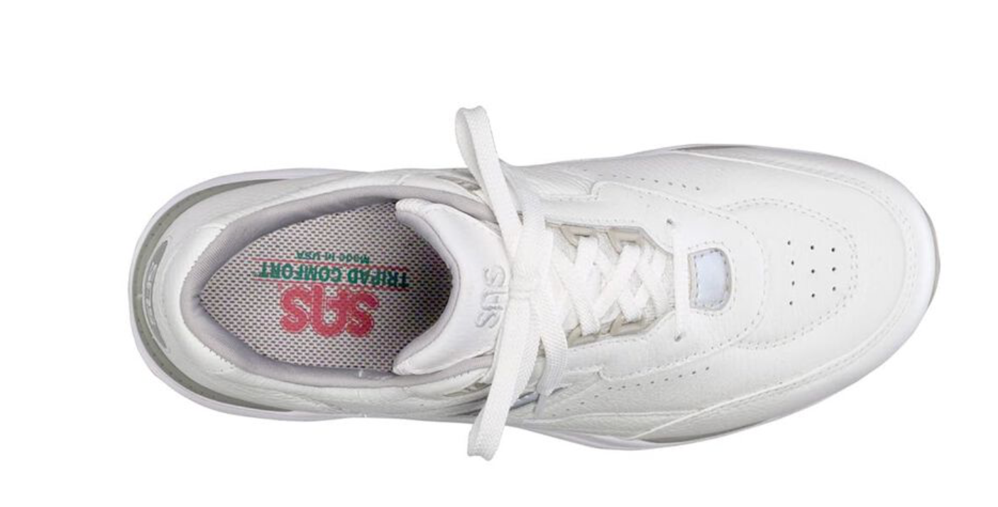 SAS - Journey Lace Up Sneaker - WHITE