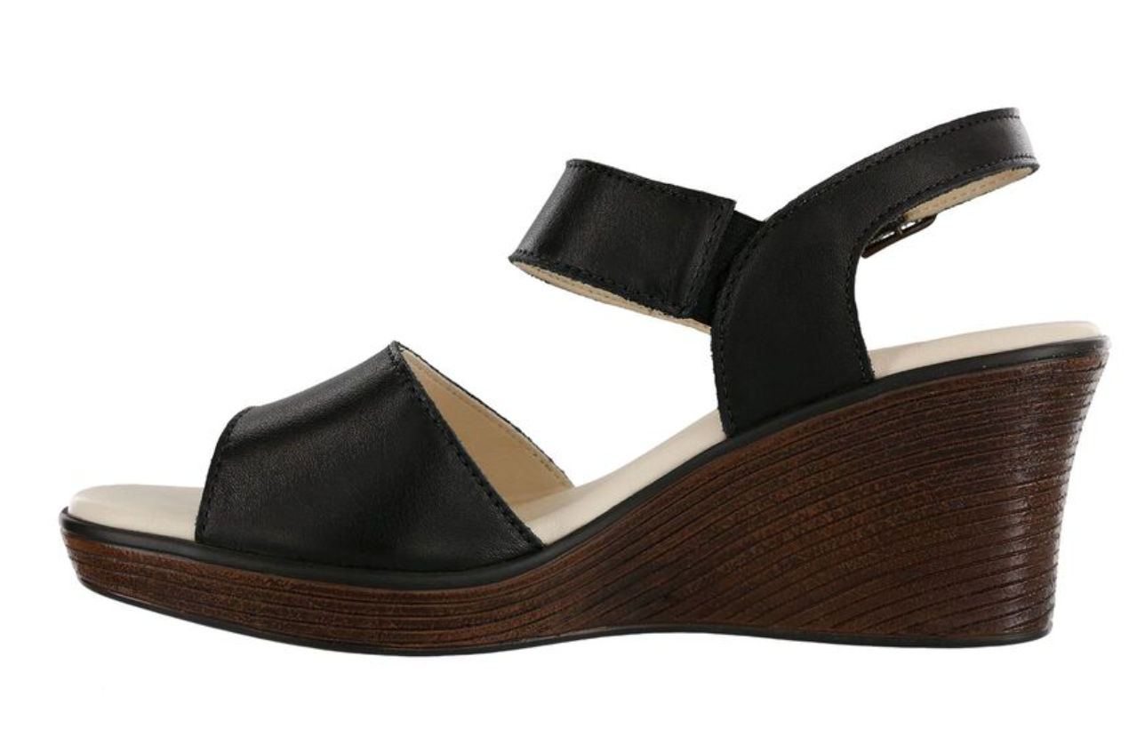 SAS - Heather Quarter Strap Wedge Sandal