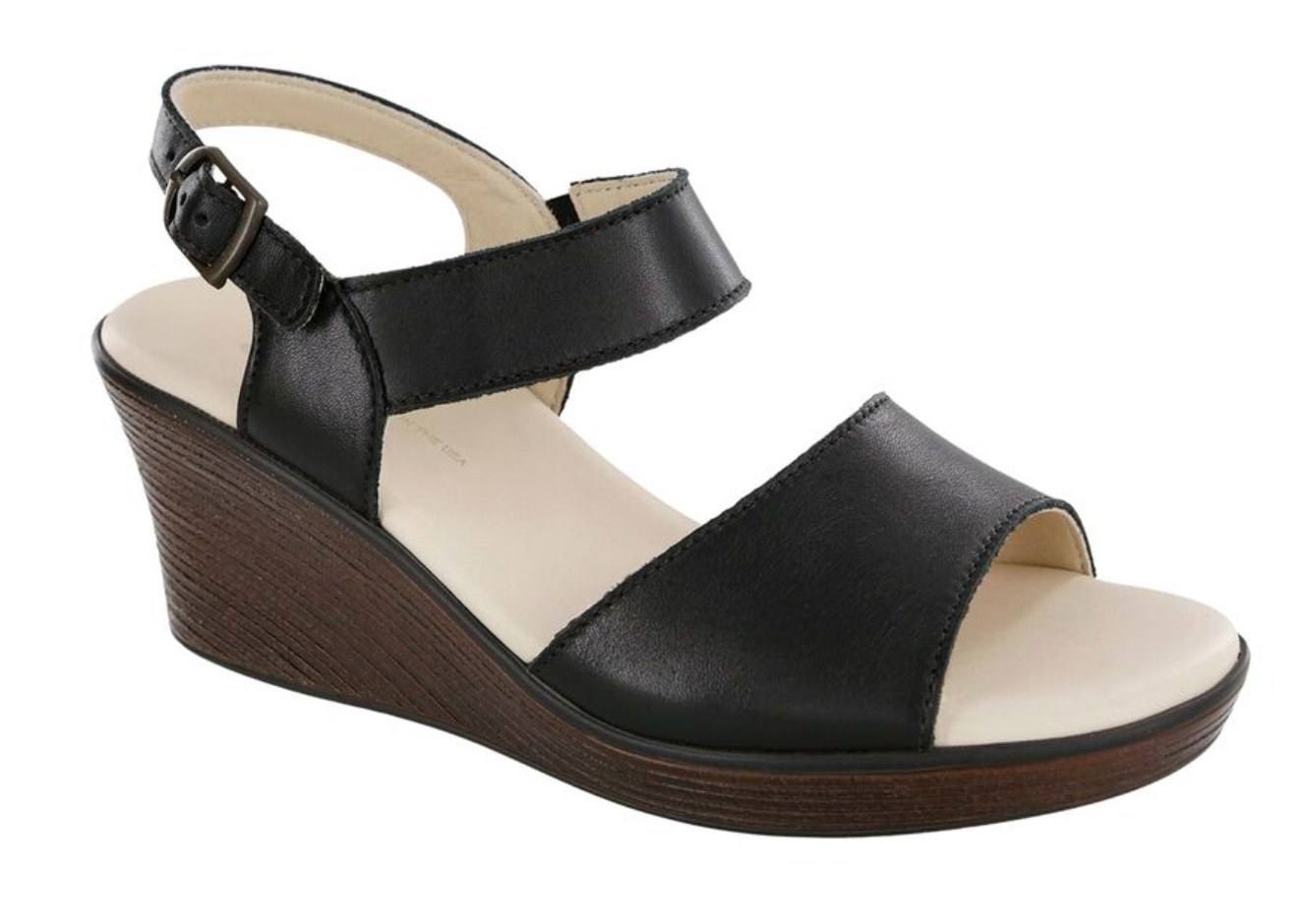 SAS - Heather Quarter Strap Wedge Sandal