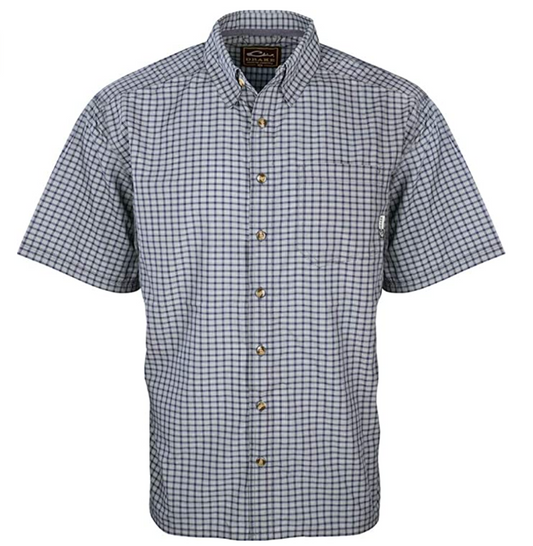 Drake - DS2100-DNV-2 - FeatherLite Check Shirt S/S