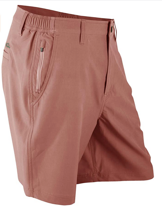 Drake - DS2800-ADR - Bamboo Active Short - Adobe Red