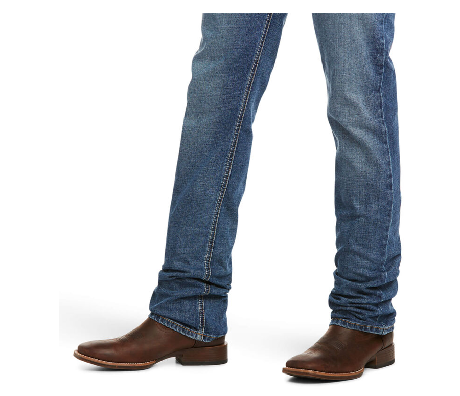 Ariat- 10036073-  M4 Low Rise Stretch Novato Straight Cut Jean- Ledge