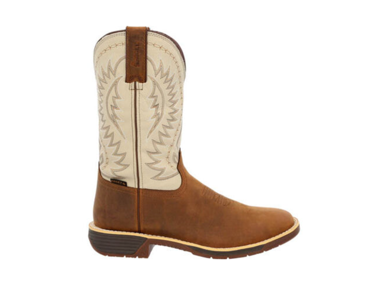 Rocky- RKW0366- RUGGED TRAIL WATERPROOF WESTERN BOOT- BROWN