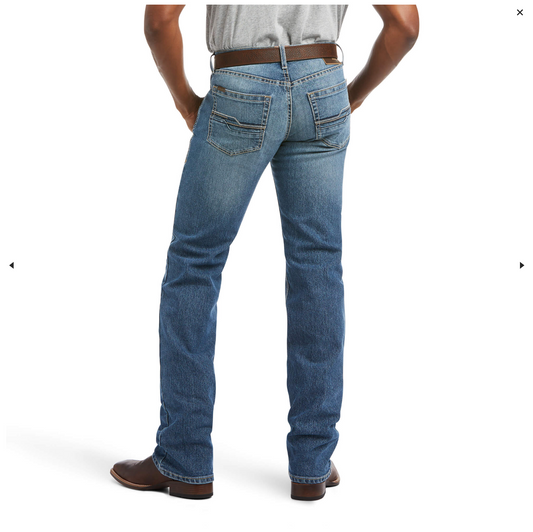 Ariat - 10036878- M5 Slim Stretch Santiago Straight Jean- Tulsa