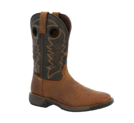 ROCKY- RKW0368- RUGGED TRAIL STEEL TOE WATERPROOF WESTERN BOOT