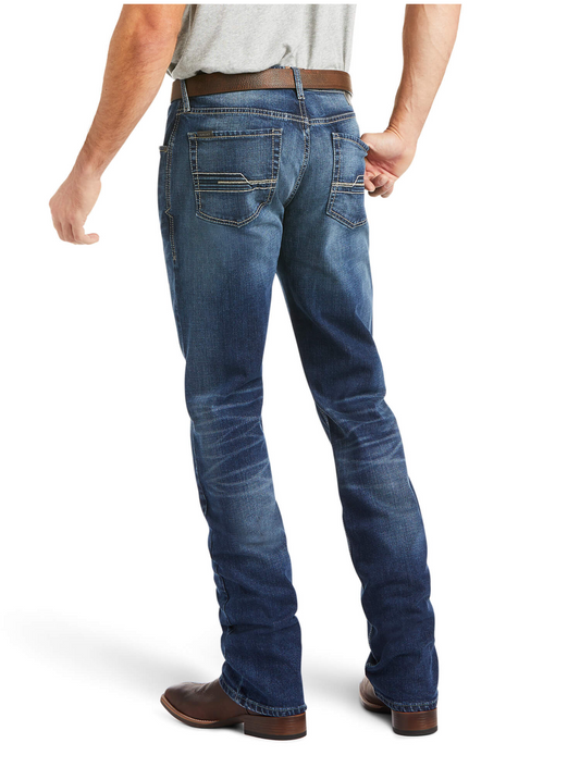 Ariat- 10037968- M4 Low Rise Stretch 3D Clovis Stackable Straight Leg Jean- Ford