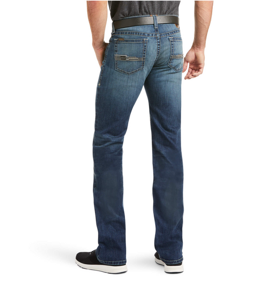 Ariat-10037965- M7 Rocker TekStretch Jayce Straight Jean- Offroad Dark