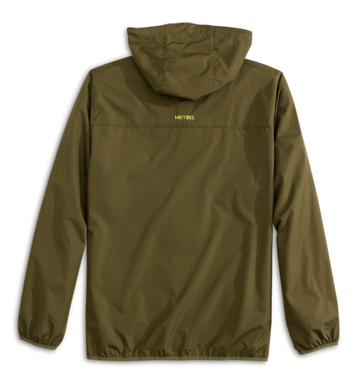 HEY4611- Leeward Hooded Jacket- Olive