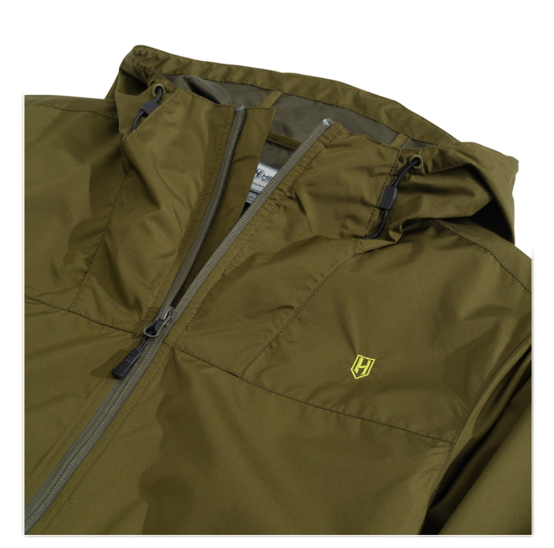 HEY4611- Leeward Hooded Jacket- Olive