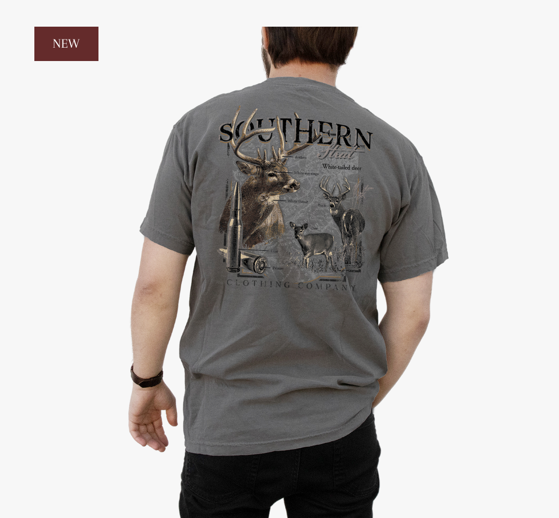 Southern Strut- Scientific White Tail- Grey