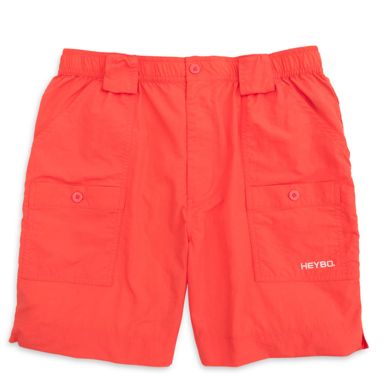 HEY9713- BAY 7" SHORTS - CORAL