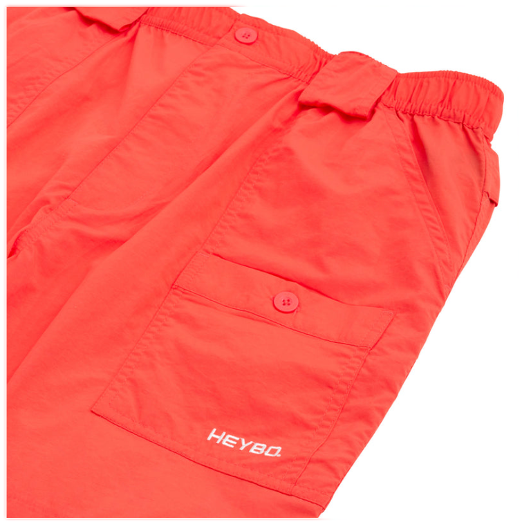 HEY9713- BAY 7" SHORTS - CORAL