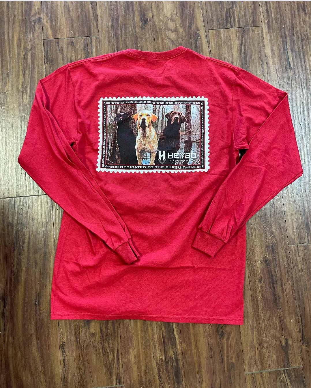 HEY2060- Neopolitan L/S Tee- Cardinal Red