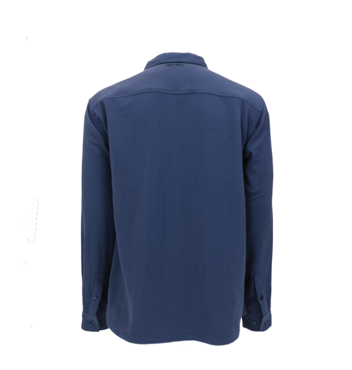 HEY9048- Crosscut Zip Jacket- Navy