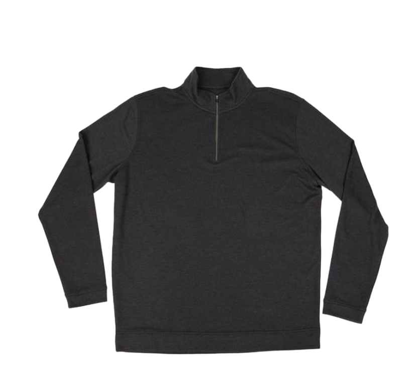 HEY8921- Townsend 1/4 Zip- Charcoal Heather