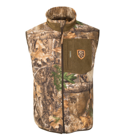 Drake- DNT4010-030-1- Windproof Layering Vest with Agion Active- Realtree Edge