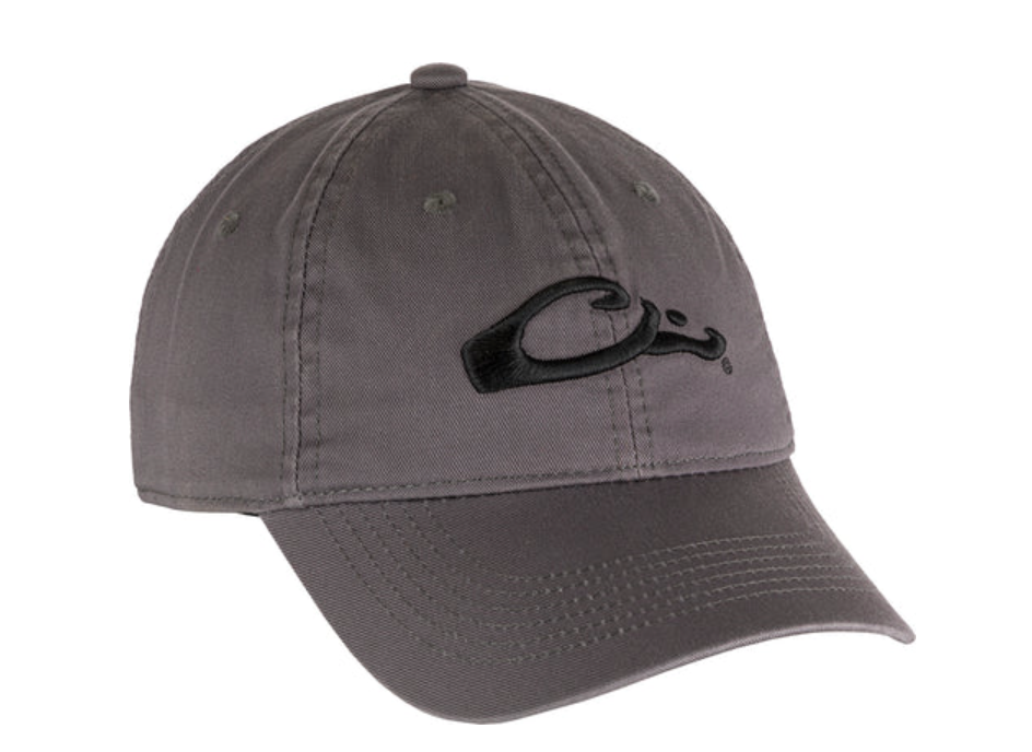 Drake- Cotton Twill Cap- Grey