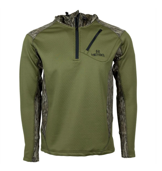 HEY4503- Outlaw Hoody- Mossy Oak Bottomland/Olive