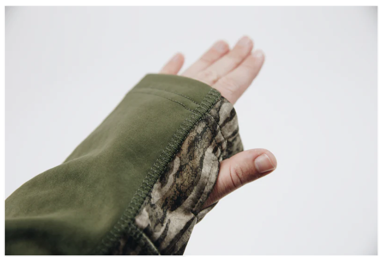 HEY4503- Outlaw Hoody- Mossy Oak Bottomland/Olive