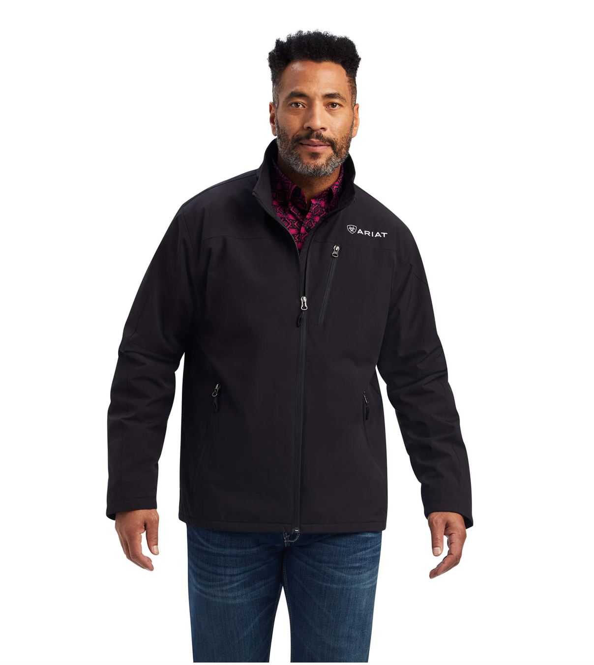 Ariat- 10041799- Men's Tek Flex Jacket- Black