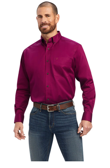 Ariat Solid Twill Button-Up Shirt