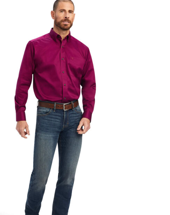 Ariat Solid Twill Button-Up Shirt