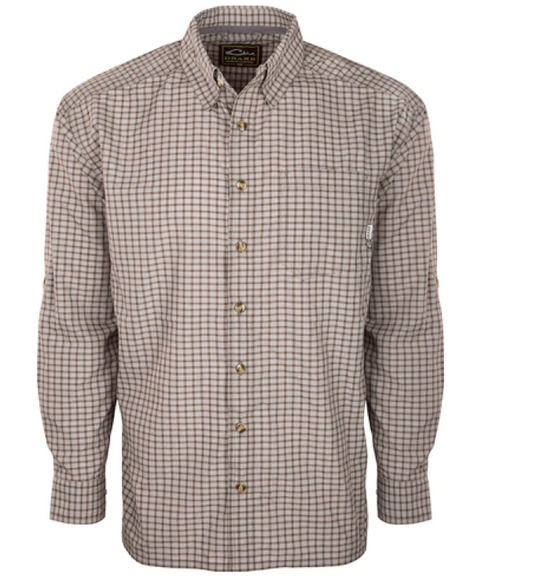 Drake FeatherLite Check Shirt L/S